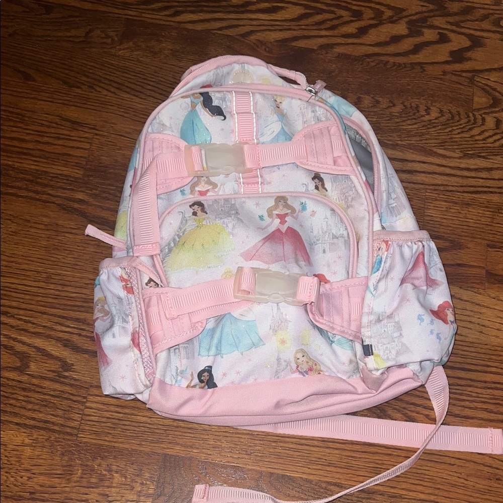 Pottery Barn Kids Princess Backpack - Pink and White